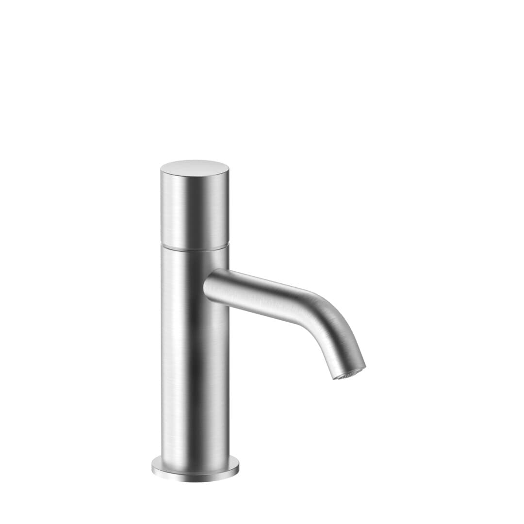 Fantini Nostromo Small – Μπαταρία Νιπτήρα – Brushed Stainless Steel (5093G904F)