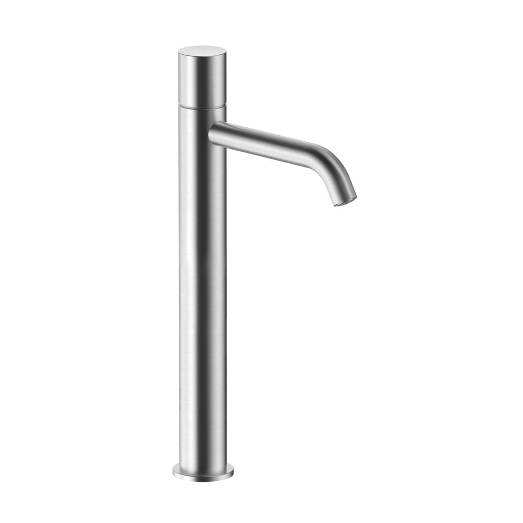 Fantini Nostromo Small – Μπαταρία Νιπτήρα – Brushed Stainless Steel (5093G906WF)
