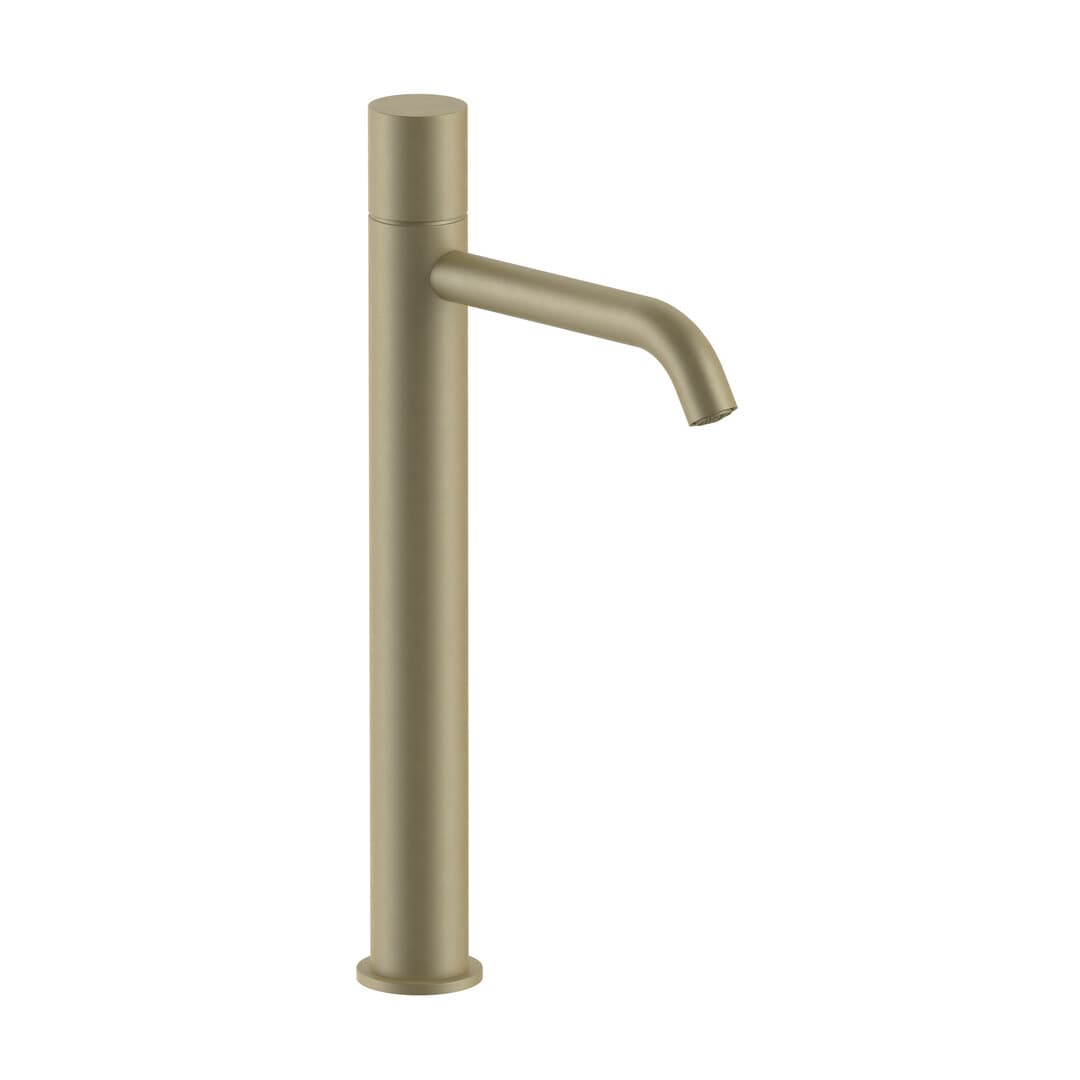 Fantini Nostromo Small – Μπαταρία Νιπτήρα – Matt British Gold PVD (50P6G906WF)