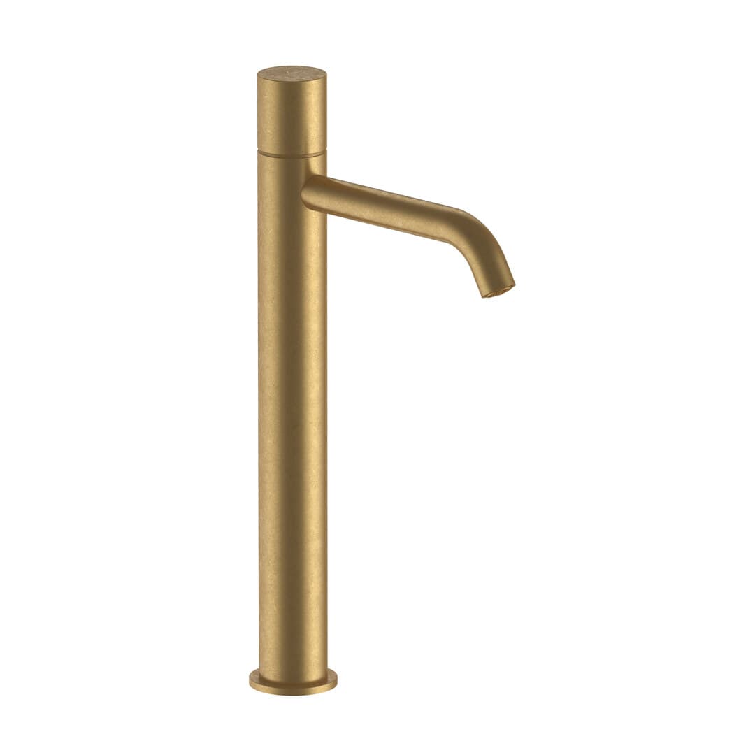 Fantini Nostromo Small – Μπαταρία Νιπτήρα – Pure Brass PVD (50Q7G906WF)