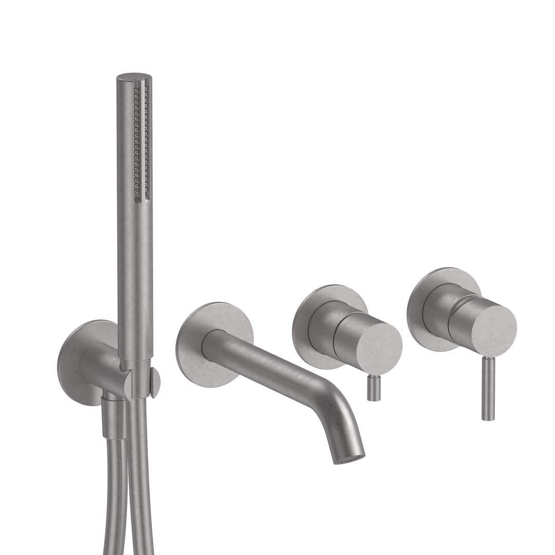 Fantini Nostromo – Στόμιο Μπανιέρας Τοίχου – Raw Metal PVD (50Q8M720B)
