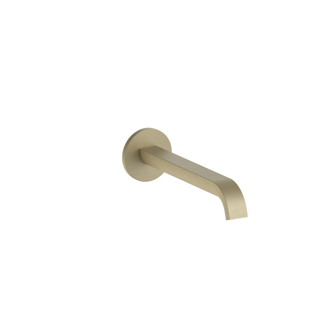 Fantini Icona Deco – Στόμιο Μπανιέρας Τοίχου – Matt British Gold PVD (53P68457)