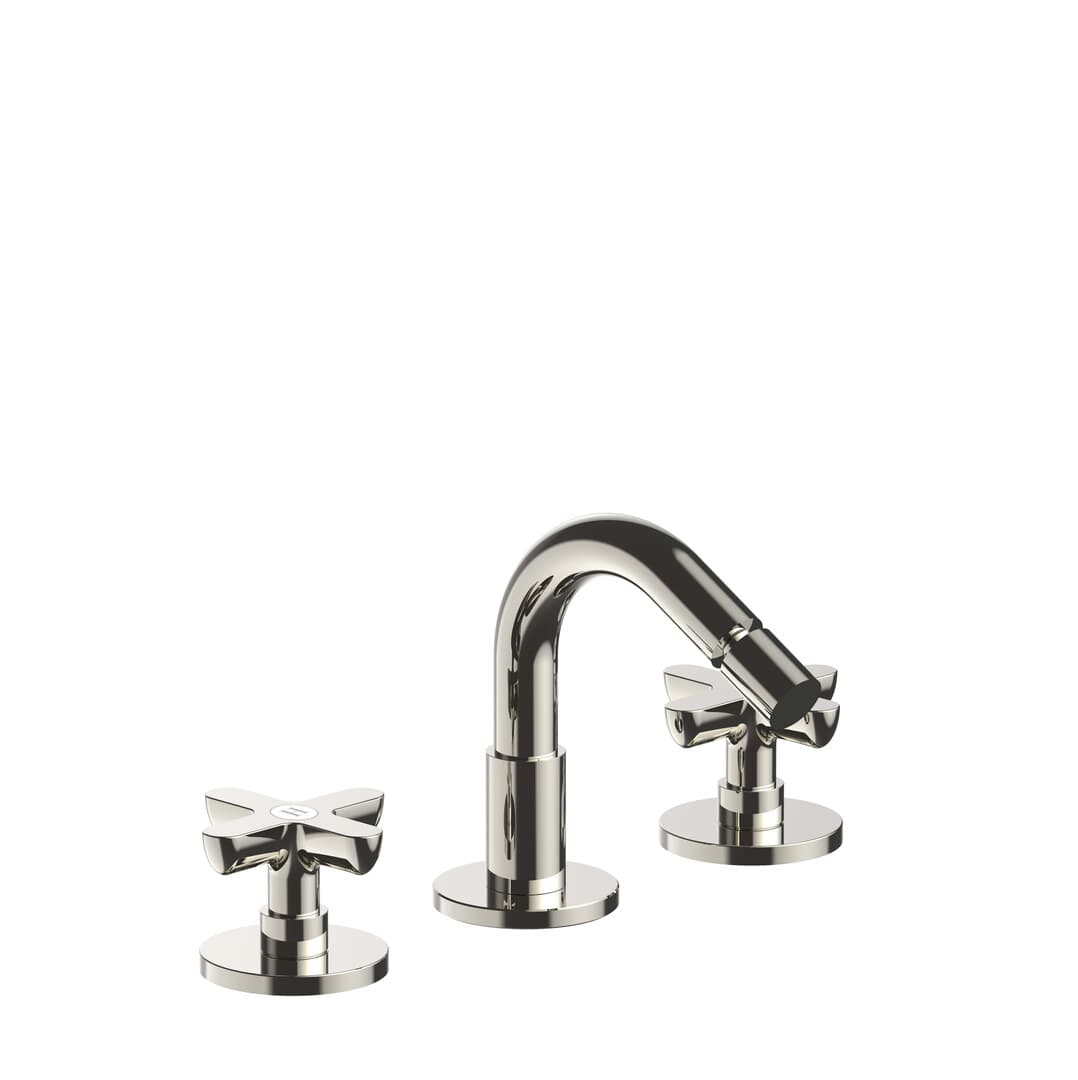 Fantini Icona Classic – Μπαταρία Μπιντέ – Polished Nickel PVD (53P1R008)