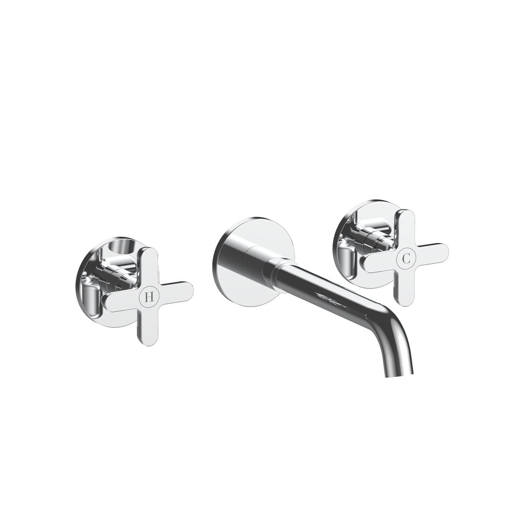 Fantini Icona Classic – Σετ Μπαταρίας Εντοιχισμού – Chrome (5302R010B4400R010A)