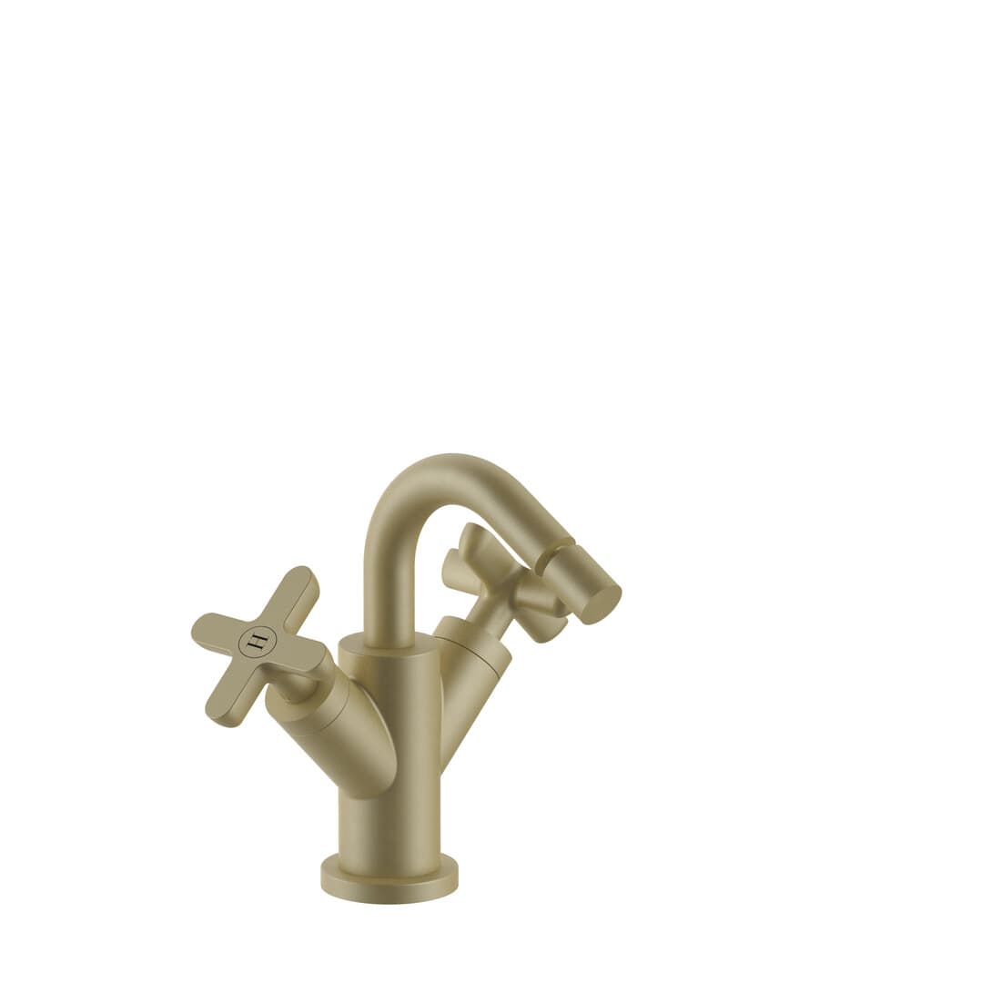 Fantini Icona Classic – Μπαταρία Μπιντέ – Matt British Gold PVD (53P6R062F)