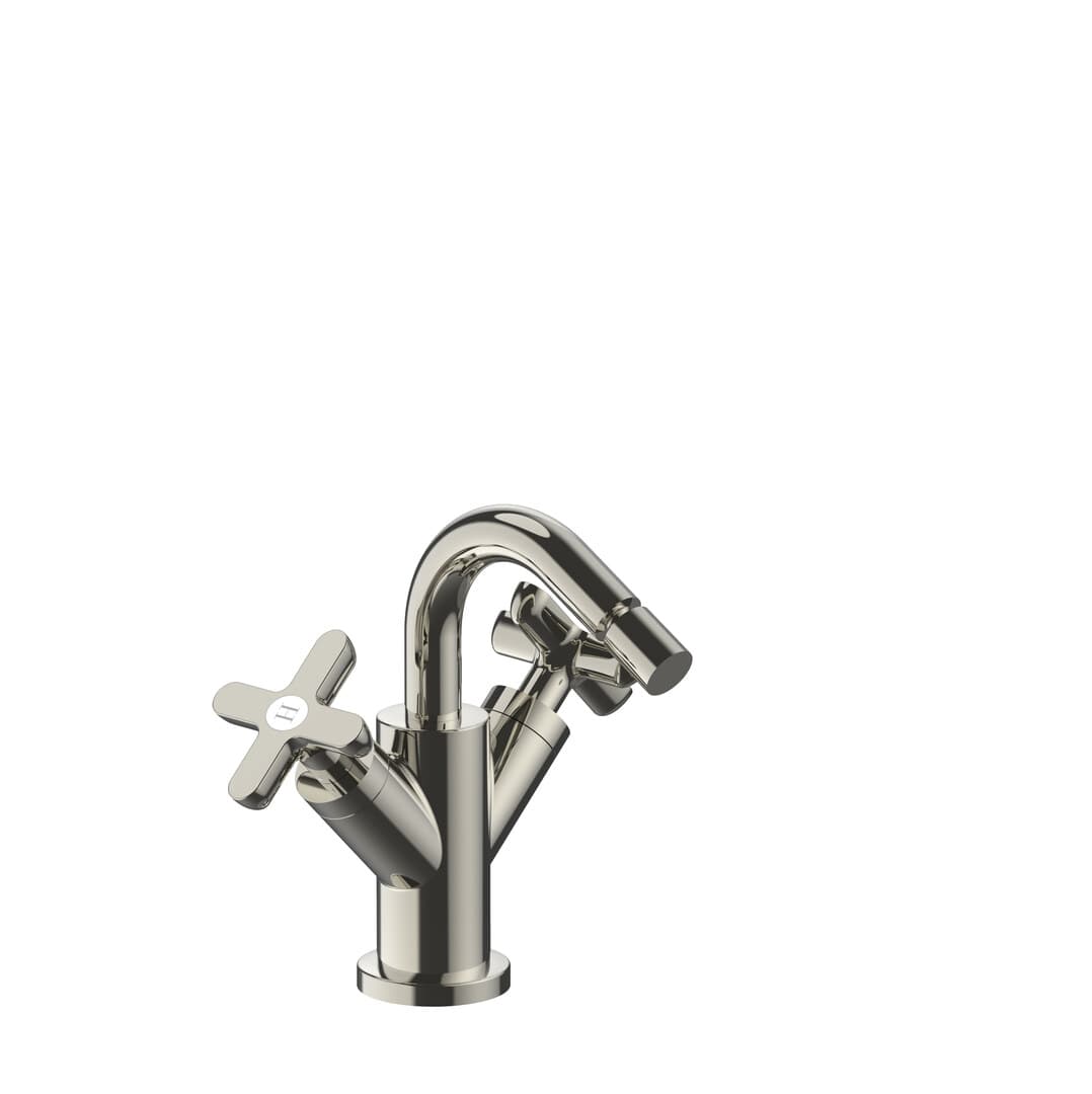 Fantini Icona Classic – Μπαταρία Μπιντέ – Polished Nickel PVD (53P1R062WF)