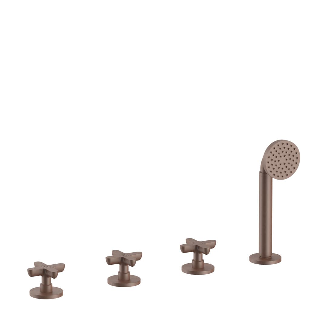 Fantini Icona Classic – Μπαταρία Μπανιέρας Πάγκου – Matt Copper PVD (53P9R067)