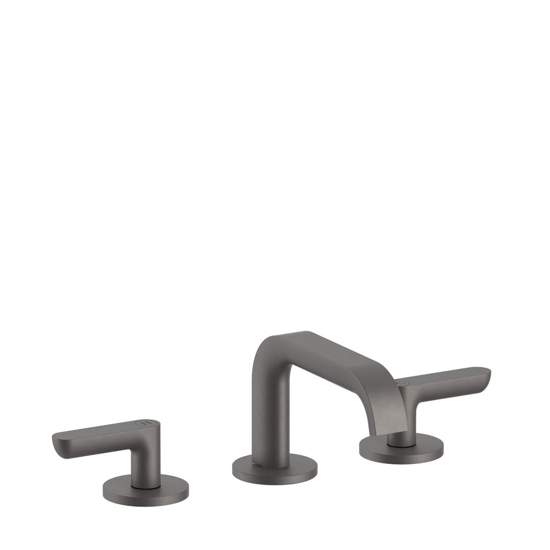 Fantini Icona Deco – Μπαταρία Νιπτήρα – Matt Gun Metal PVD (53P5R104W)
