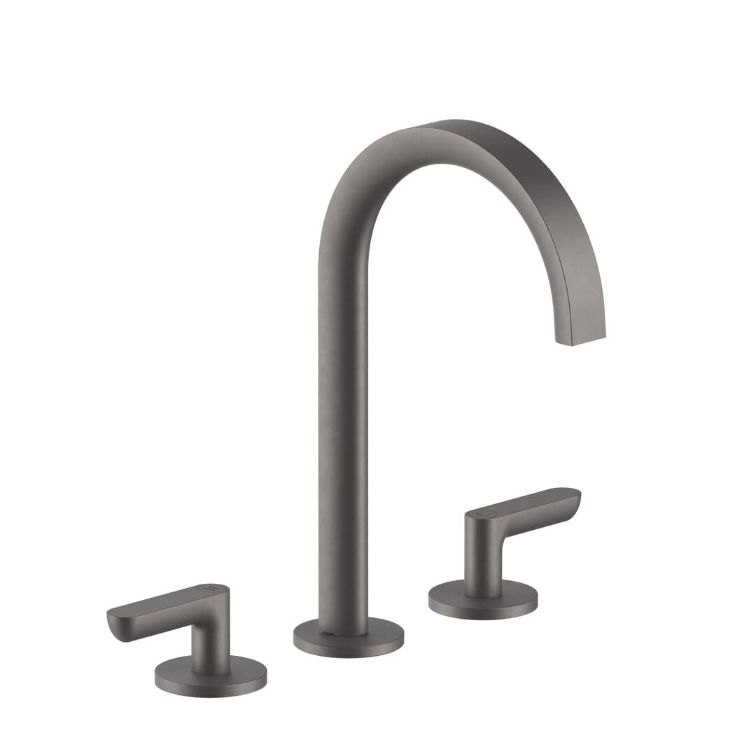 Fantini Icona Deco – Μπαταρία Νιπτήρα – Matt Gun Metal PVD (53P5R107W)