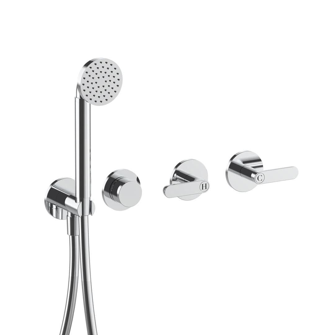 Fantini Icona Deco – Μπαταρία Λουτρού – Chrome (5302R117B4400R117A)