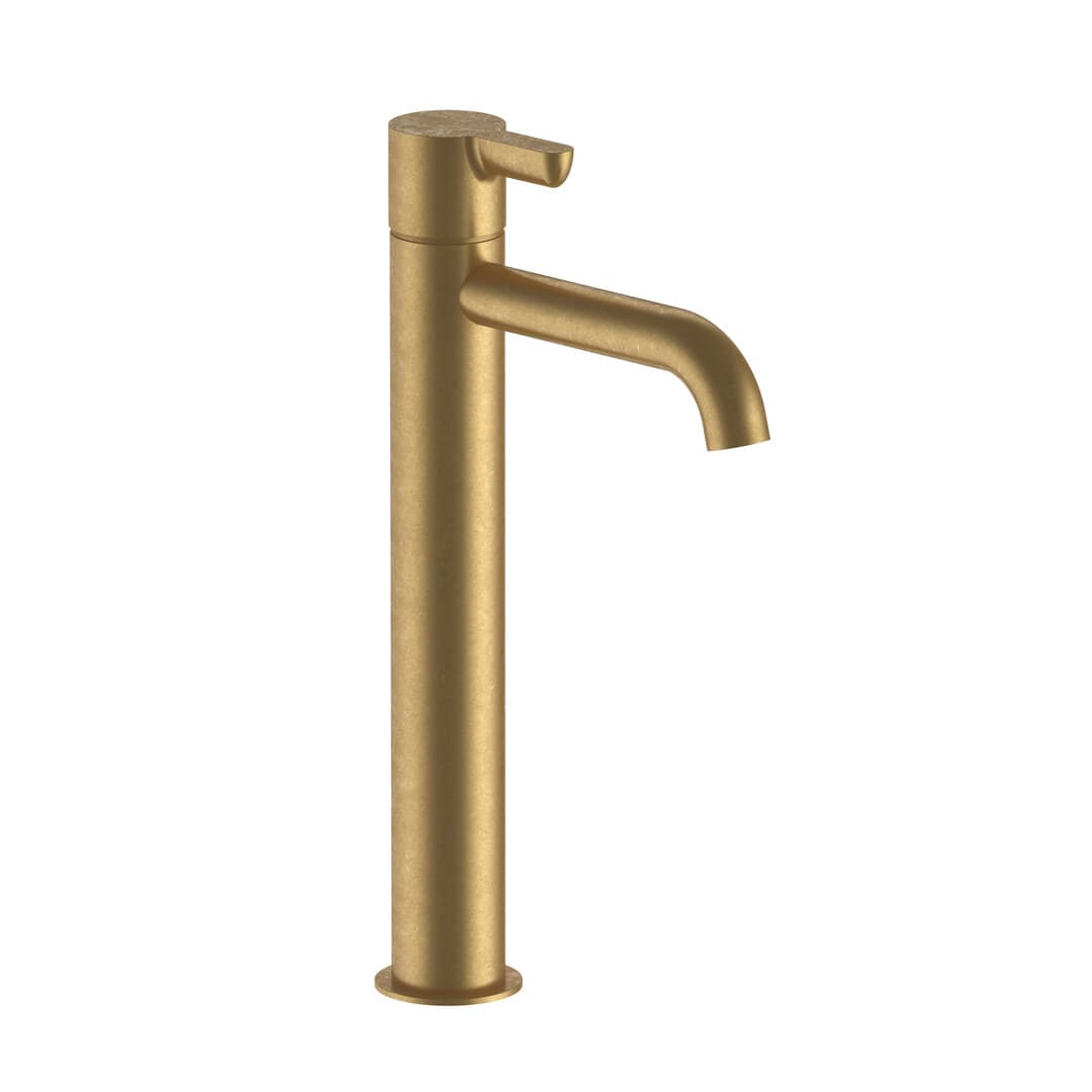 Fantini Icona Classic – Μπαταρία Νιπτήρα Ψηλή – Pure Brass PVD (53Q7R406WF)