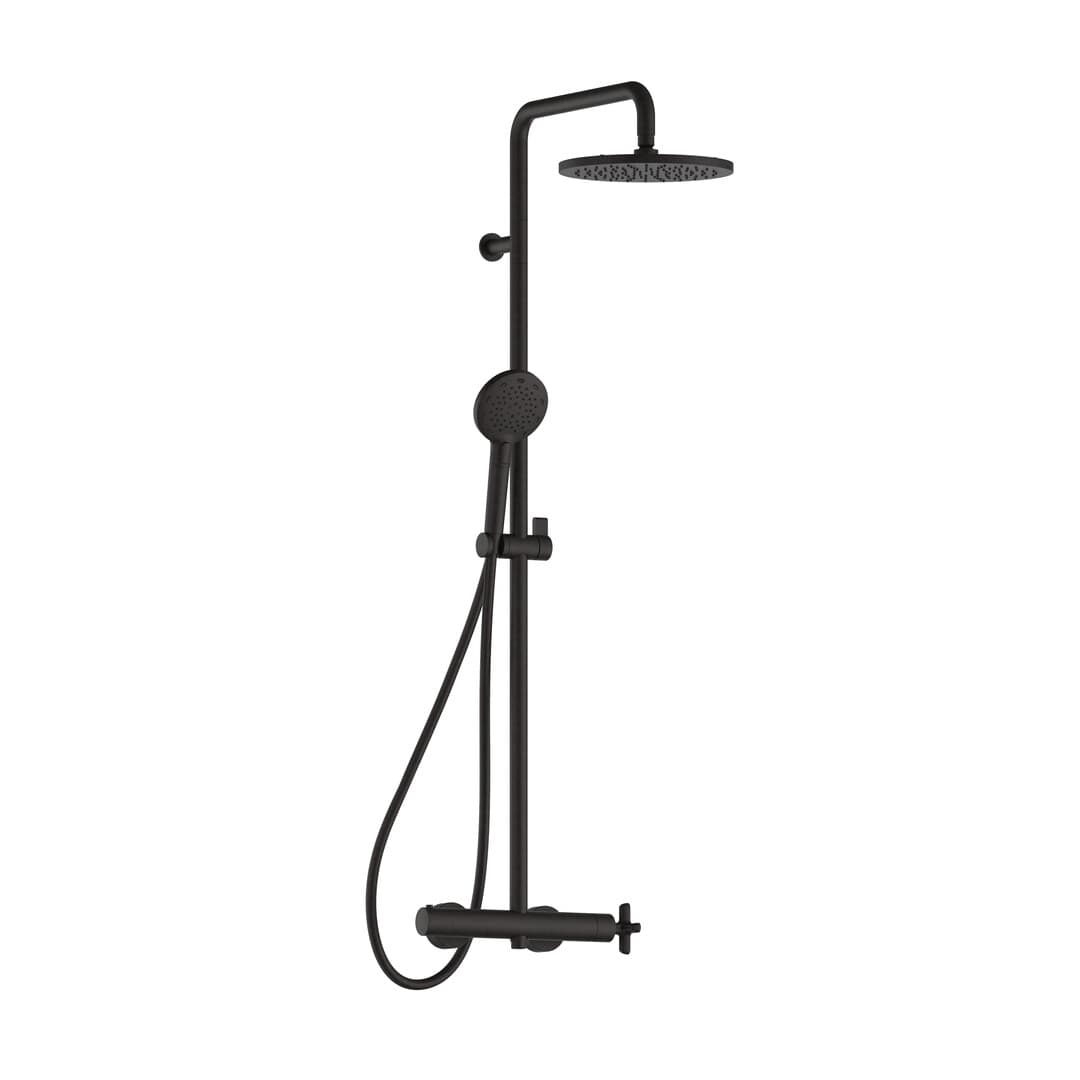Fantini Icona Classic – Σετ Ντους – Deep Black PVD (53S1R429)