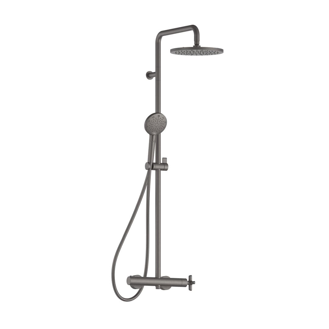 Fantini Icona Classic – Σετ Ντους – Matt Gun Metal PVD (53P5R429)