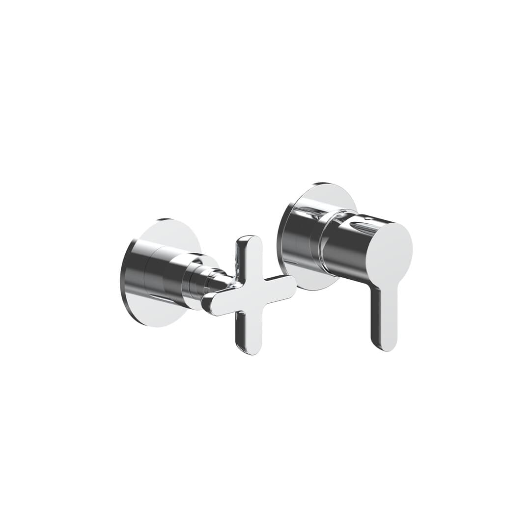Fantini Icona Classic – Σετ Μπαταρίας Εντοιχισμού – Chrome (5302R485B4400M685A)