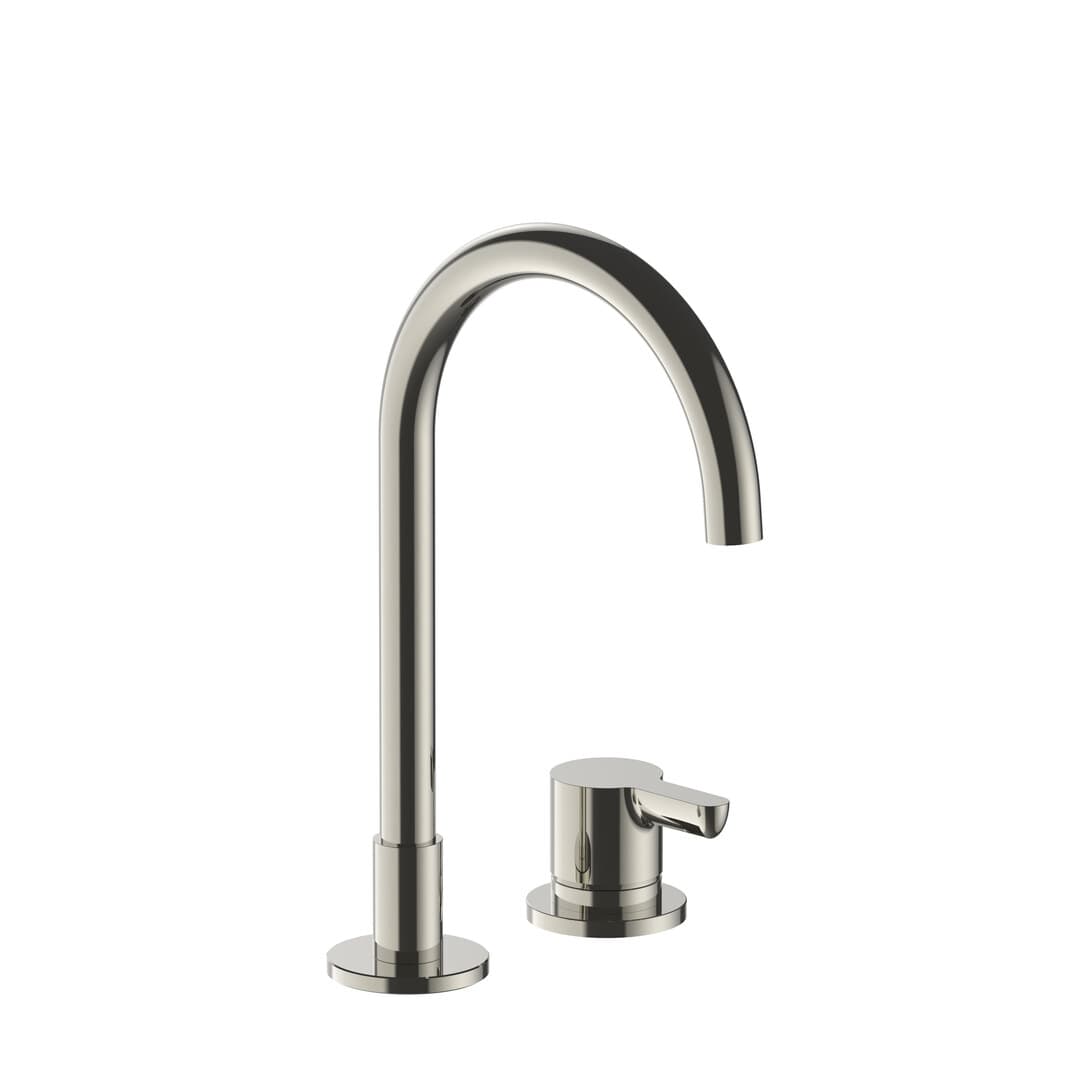 Fantini Icona Classic – Μπαταρία Νιπτήρα – Polished Nickel PVD (53P1R504W)