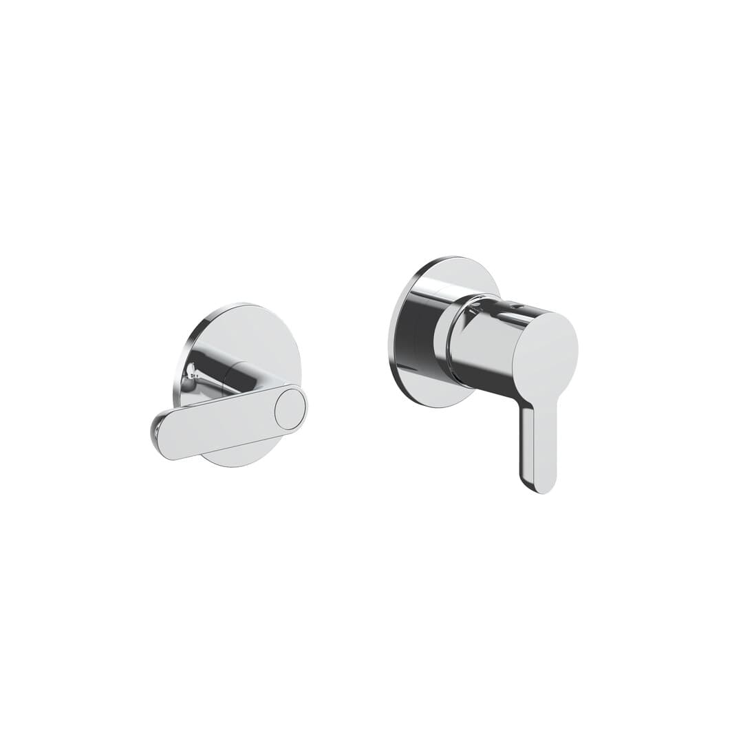 Fantini Icona Deco – Σετ Μπαταρίας Εντοιχισμού – Chrome (5302R687B4400M687A)