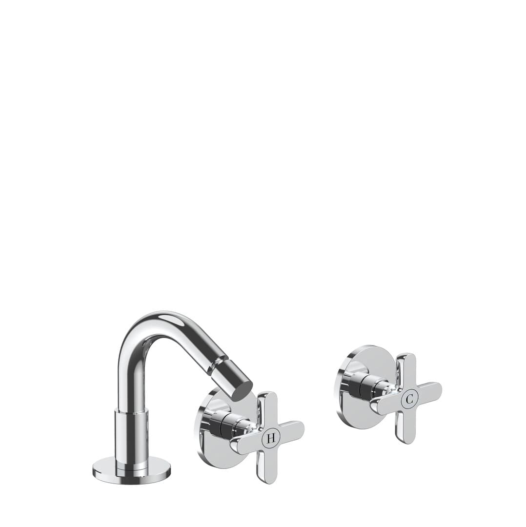 Fantini Icona Classic – Σετ Μπαταρίας Εντοιχισμού – Chrome (5302R911B4400R011A)
