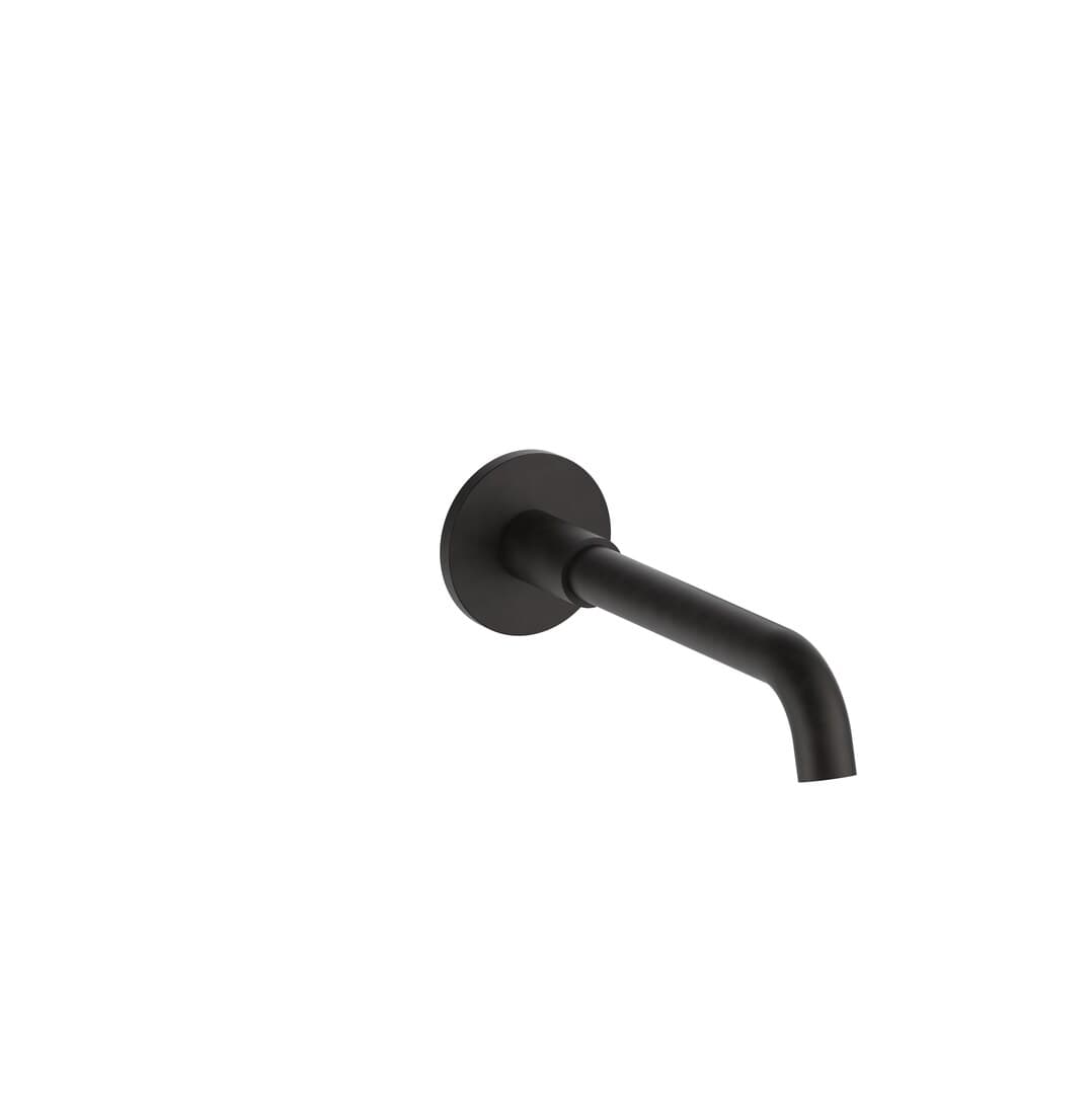 Fantini Icona Classic – Στόμιο Μπανιέρας Τοίχου – Deep Black PVD (53S18456)