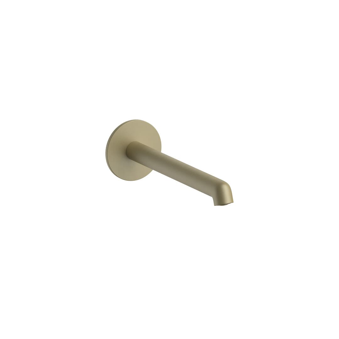 Fantini Torino – Στόμιο Μπανιέρας Τοίχου – Matt British Gold PVD (58P6L945)