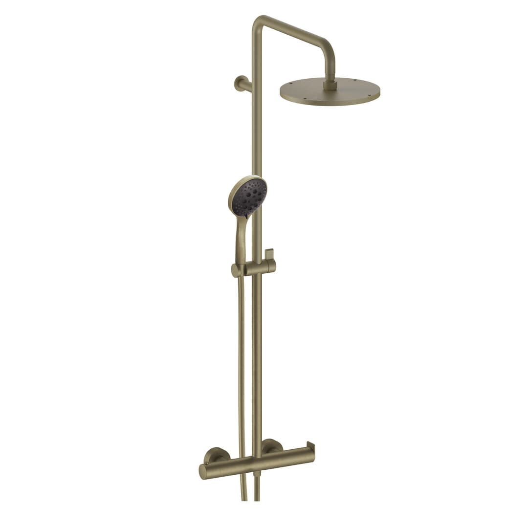 Fantini Myo – Σετ Ντους Εξωτερικό – Matt British Gold PVD (61P6V629)