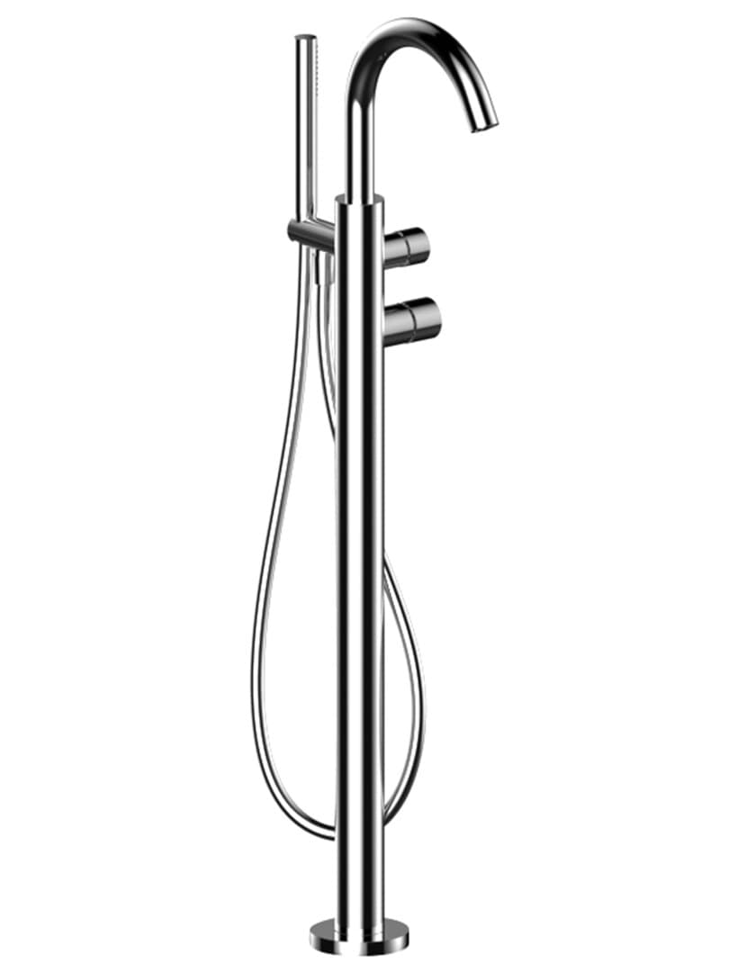 Fantini Nice – Μπαταρία Λουτρού – Chrome (6502S080B4400R080A)