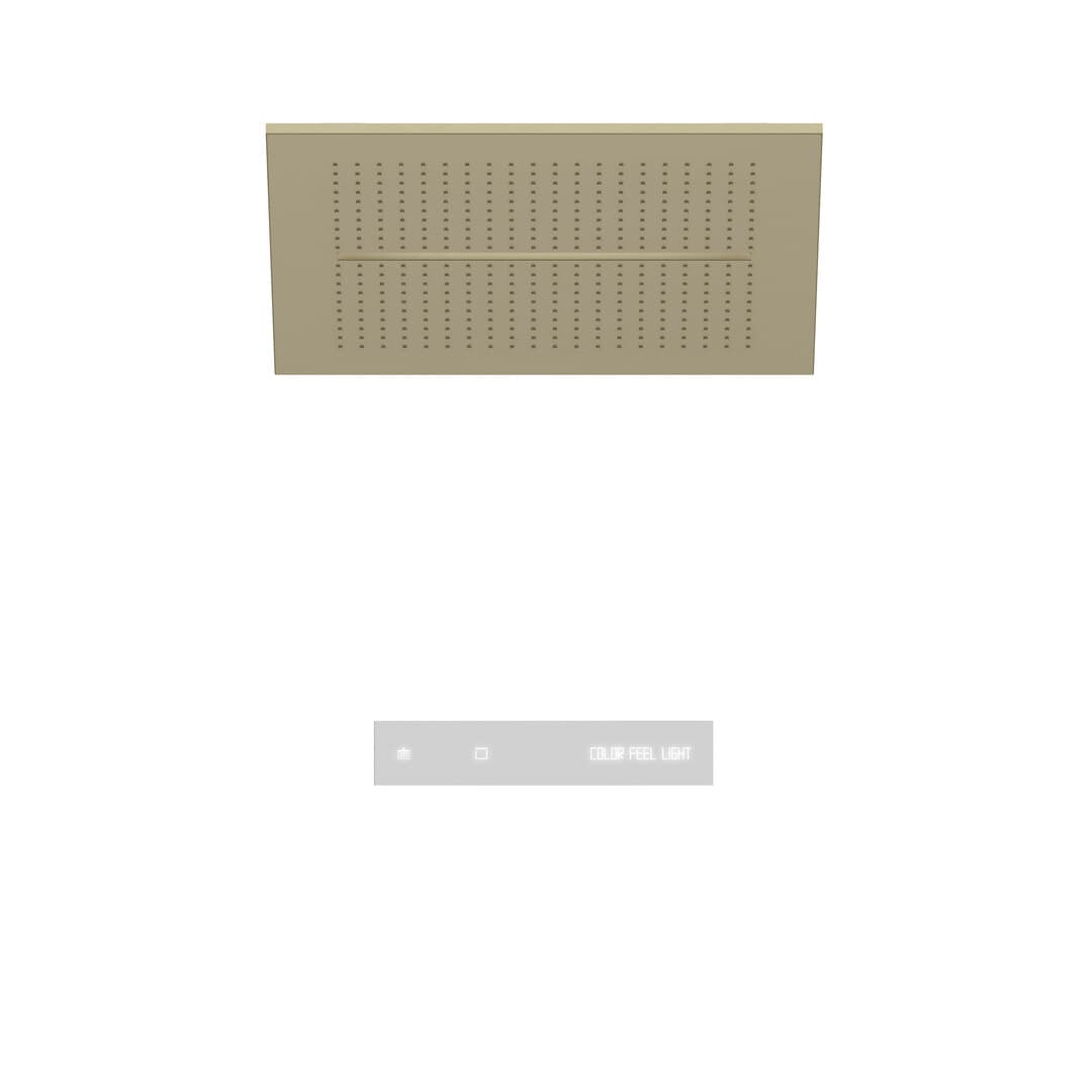 Fantini Acqua Zone – Κεφαλή Ντους – Matt British Gold PVD (75P6C031)