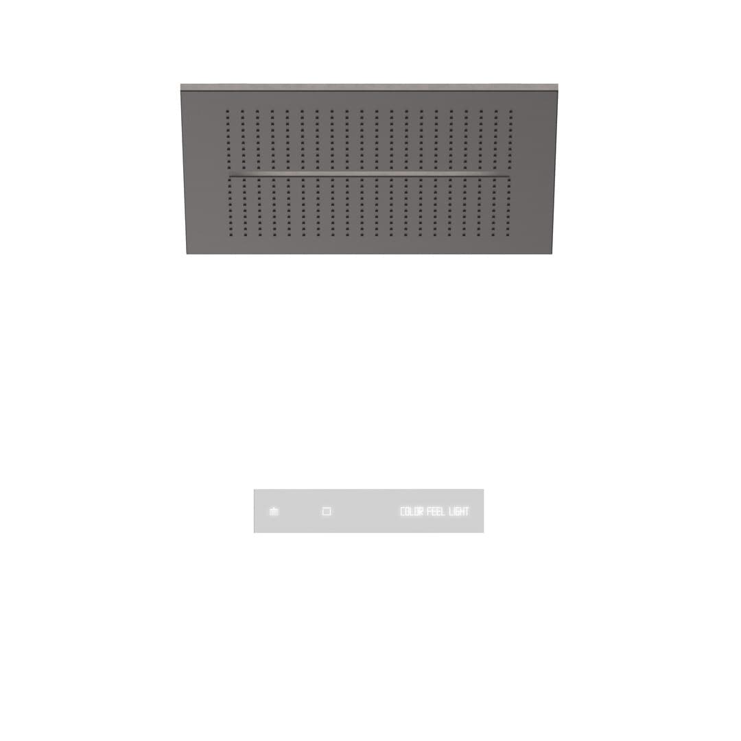 Fantini Acqua Zone – Κεφαλή Ντους – Matt Gun Metal PVD (75P5C031)