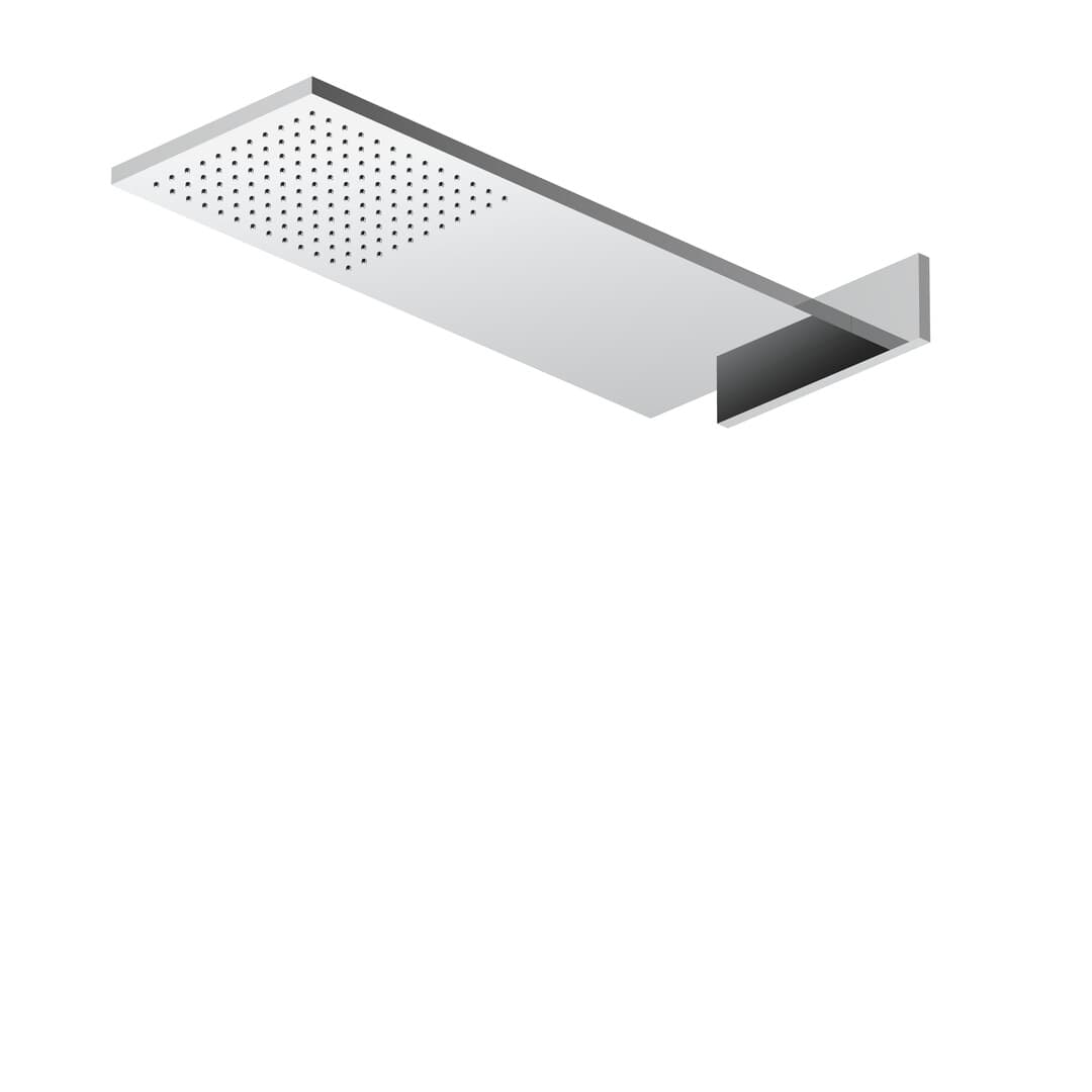 Fantini Venezia By Venini – Σετ Μπαταρίας Εντοιχισμού – Chrome (86028036B86008036A)