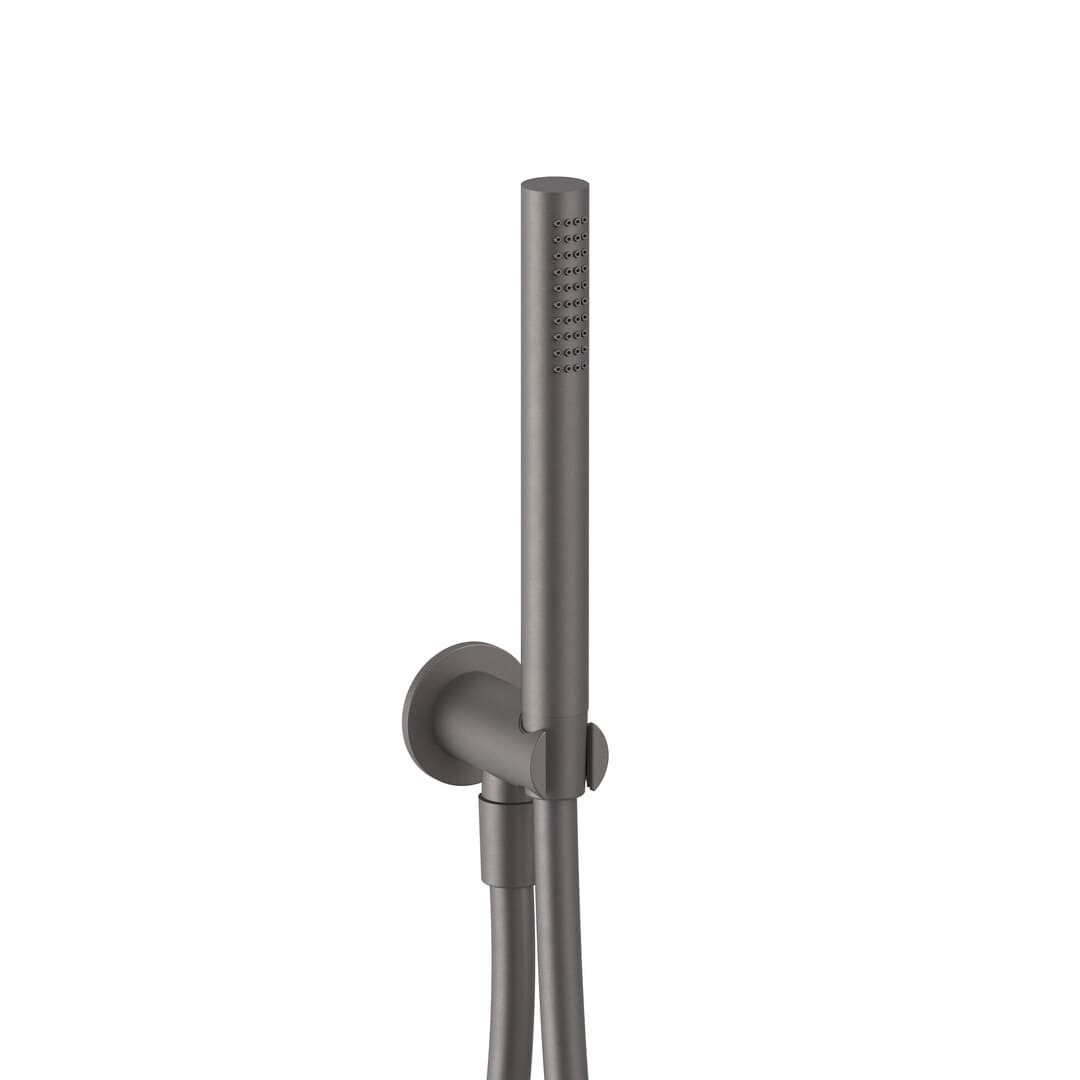 Fantini Nostromo Small – Τηλέφωνο Ντους Τοίχου – Matt Gun Metal PVD (86P58093)