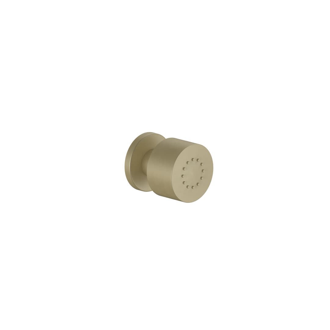 Fantini Icona Classic – Πλαϊνό Bodyjet – Matt British Gold PVD (86P69248)