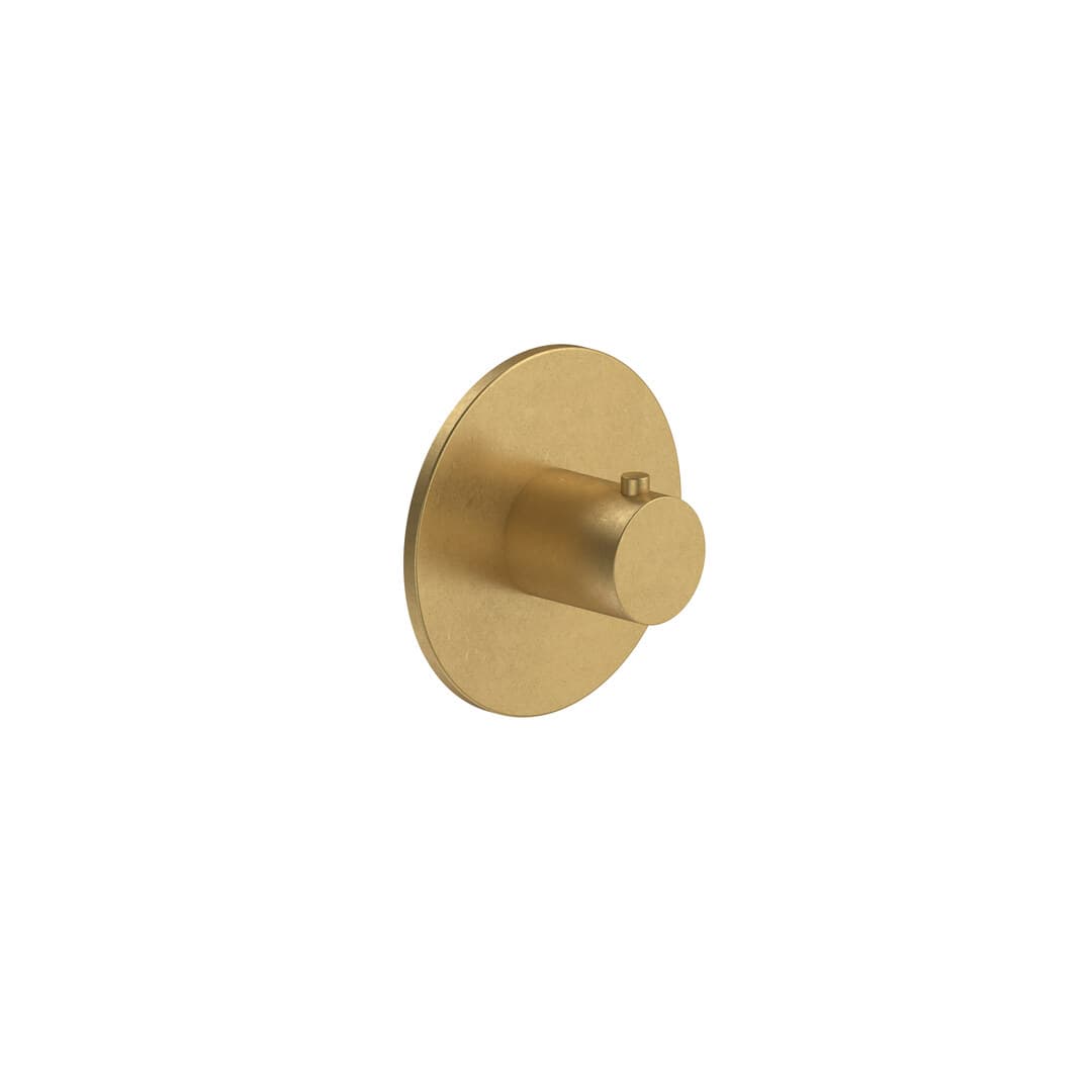 Fantini Nostromo – Θερμοστατικός Μίκτης Ντους – Raw Metal PVD (87Q8G500B)