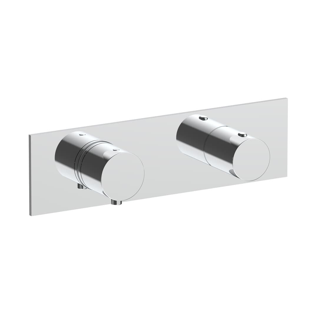 Fantini Nostromo Small – Σετ Μπαταρίας Εντοιχισμού – Chrome (8702G573B1900D373A)
