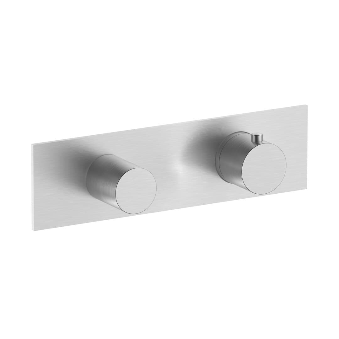 Fantini Nostromo – Μίκτης Ντους Εντοιχισμένος – Brushed Stainless Steel (8793G573B)