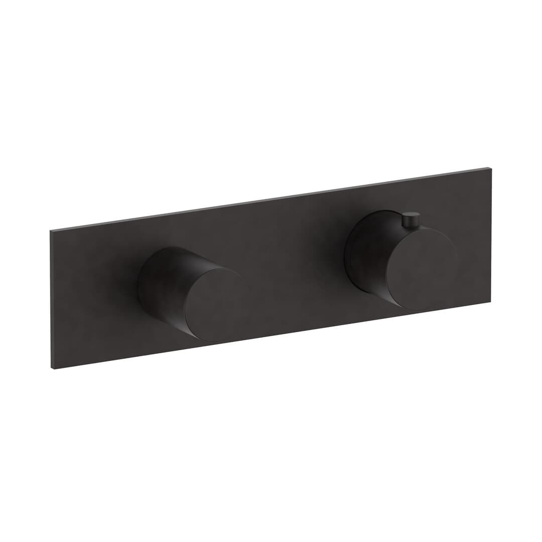 Fantini Nostromo – Μίκτης Ντους Εντοιχισμένος – Deep Black PVD (87S1G573B)