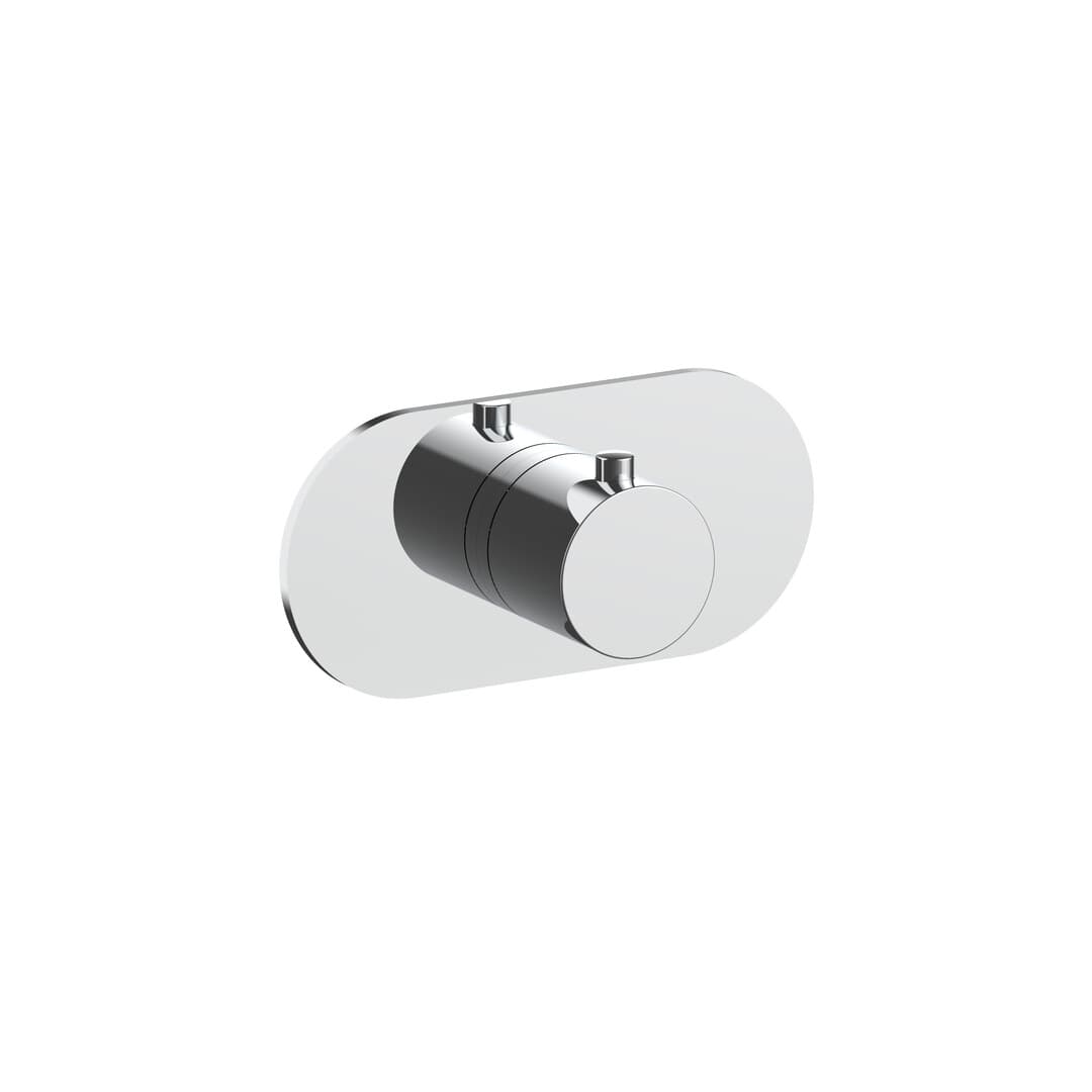 Fantini Icona Classic – Σετ Μπαταρίας Εντοιχισμού – Chrome (8702R700B1900D400A)