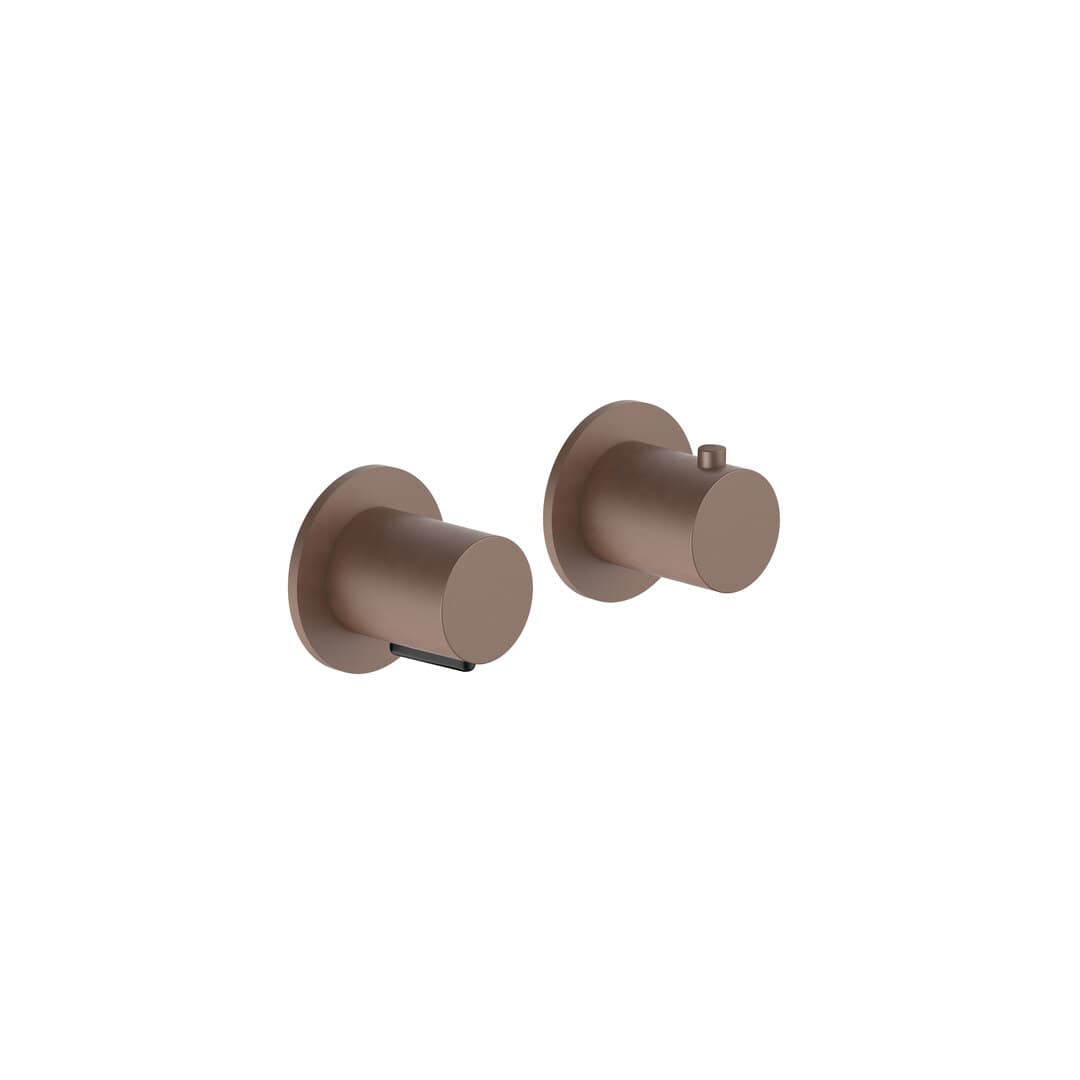 Fantini Myo – Σετ Μπαταρίας Εντοιχισμού – Matt Copper PVD (87P9G423B4400M623A)