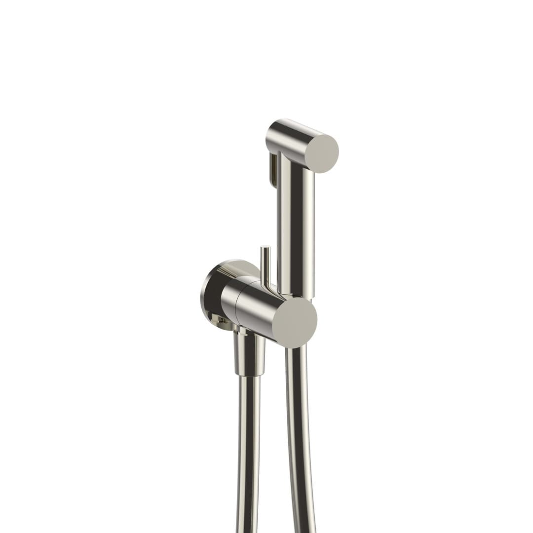 Fantini Nostromo Small – Μπαταρία Μπιντέ Τοίχου – Polished Nickel PVD (91P18486)