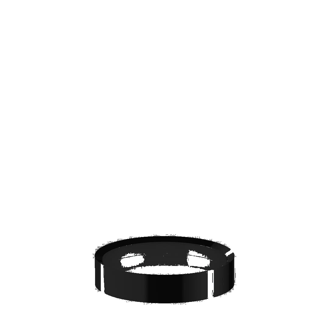 Fantini Young – Σαπουνοθήκη – Deep Black PVD (96S17648)