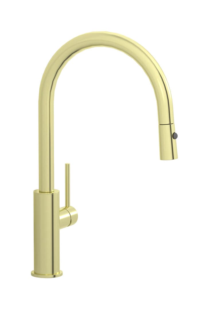 IB Rubinetterie Acciaio – Μπαταρία Κουζίνας – Brushed Warm Brass (AC381WA)