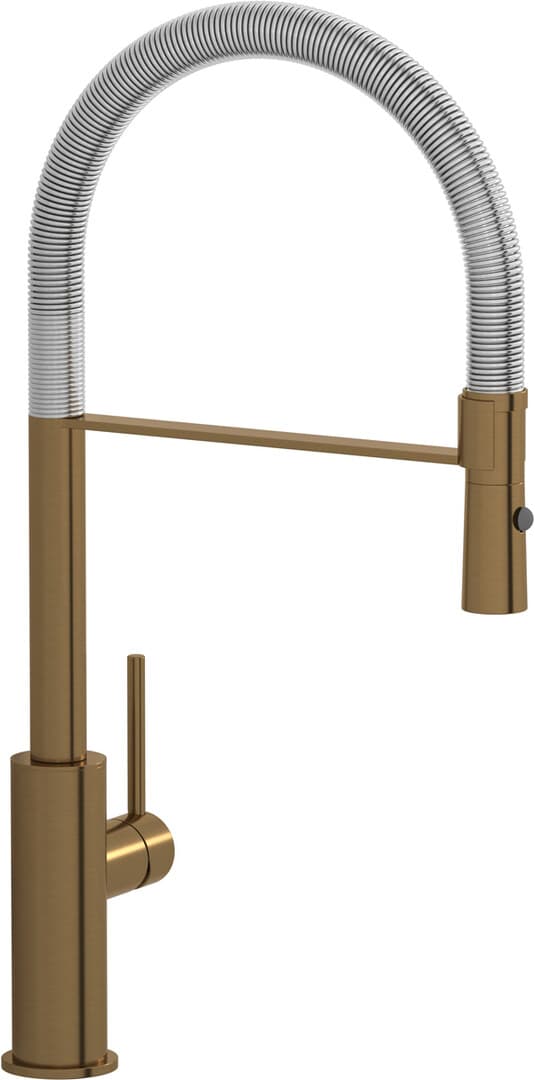IB Rubinetterie Acciaio – Μπαταρία Κουζίνας – Brushed Warm Bronze (AC386WB)