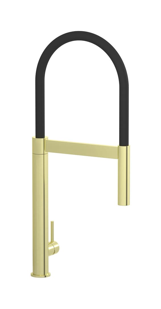 IB Rubinetterie Acciaio – Μπαταρία Κουζίνας – Brushed Warm Brass (AC387WA)