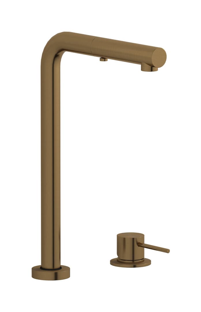 IB Rubinetterie Acciaio – Μπαταρία Κουζίνας – Brushed Warm Bronze (AC388WB)