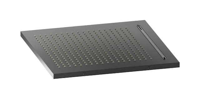 IB Rubinetterie Aquariva – Κεφαλή Ντους – Brushed Black Chrome (AV360CS)