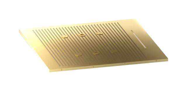 IB Rubinetterie Aquariva – Κεφαλή Ντους – Brushed Pale Gold (AV630IS)