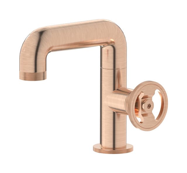 IB Rubinetterie Bold – Μπαταρία Νιπτήρα – Brushed Rose Gold (B1200SR)