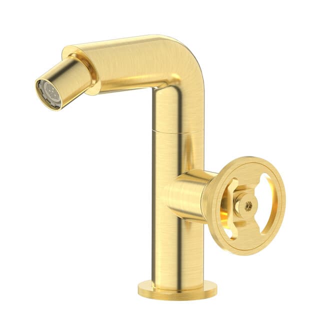IB Rubinetterie Bold – Μπαταρία Μπιντέ – Brushed Pale Gold (B1220IS)