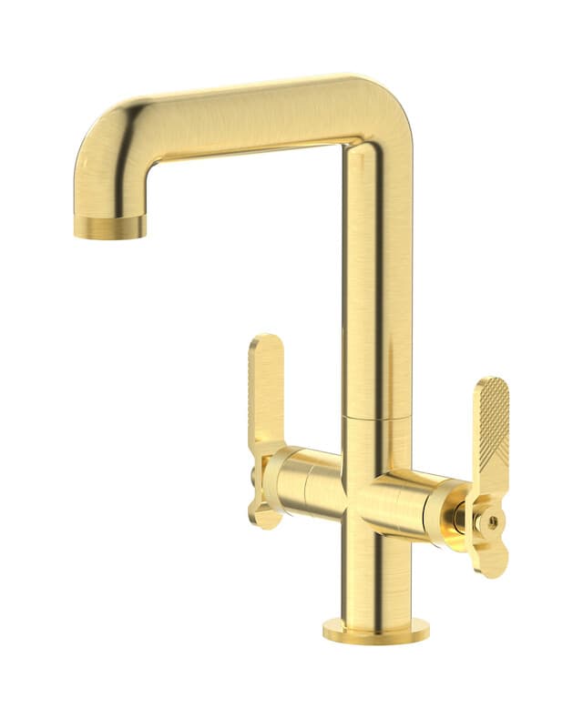 IB Rubinetterie Bold – Μπαταρία Νιπτήρα – Brushed Pale Gold (B2205IS)