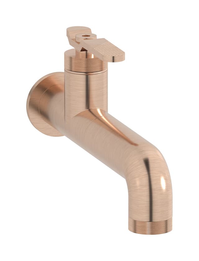 IB Rubinetterie Bold – Μπαταρία Νιπτήρα Τοίχου – Brushed Rose Gold (B2209SR)
