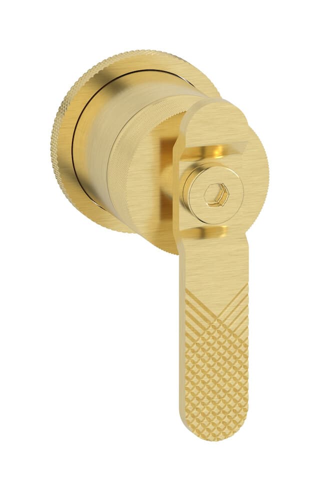 IB Rubinetterie Bold – Μπαταρία Νιπτήρα Τοίχου – Brushed Pale Gold (B2305IS)