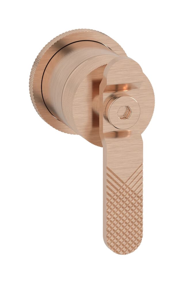 IB Rubinetterie Bold – Μπαταρία Νιπτήρα Τοίχου – Brushed Rose Gold (B2305SR)